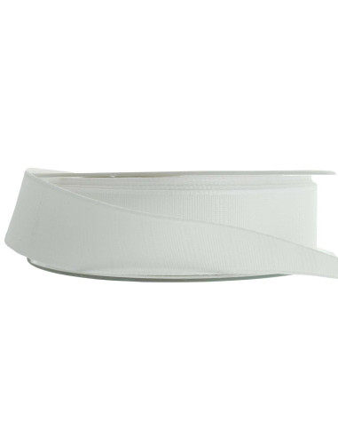 Gros grain monte jupe 25 mm - Blanc