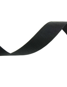 Gros grain monte jupe 25 mm - Noir