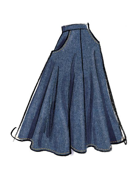 Patron de jupes - McCall's 8609