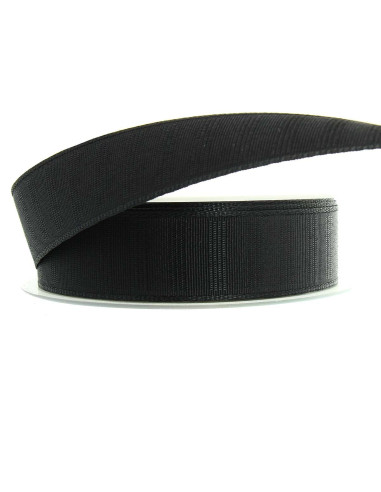 Gros grain monte jupe 30 mm - Noir