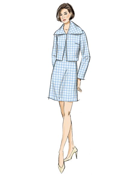 Patron de veste - Vogue 2126