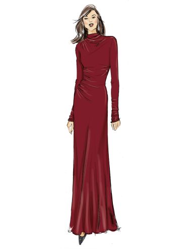 Patron de robe - Vogue 2128