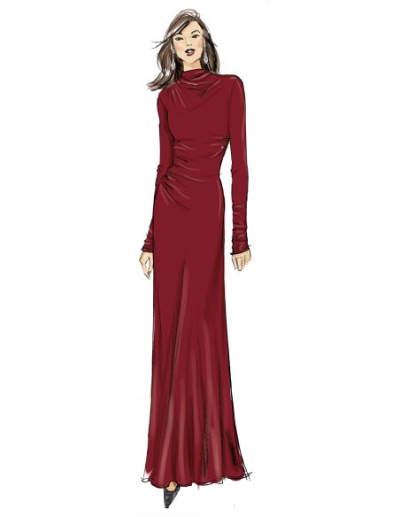 Patron de robe - Vogue 2128