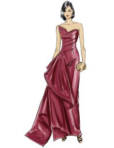 Patron de robe - Vogue 2131