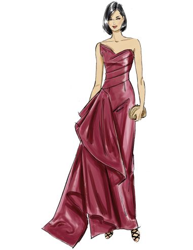 Patron de robe - Vogue 2131