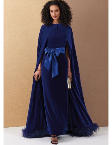 Patron de cape - Vogue 2132