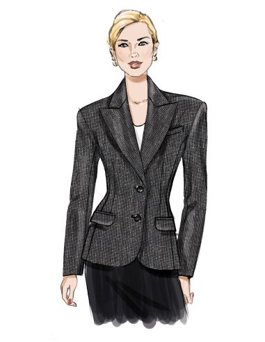 Patron de veste - Vogue 2136