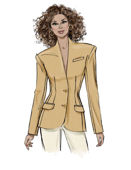 Patron de veste - Vogue 2136