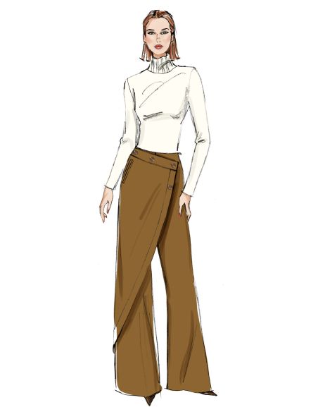 Patron de pantalon - Vogue 2138