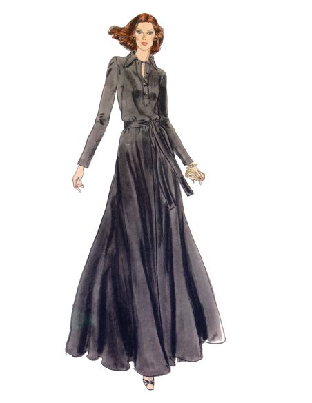 Patron de robe - Vogue 2143