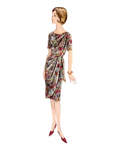 Patron de robe - Vogue 2144