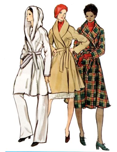 Patron de manteau - Vogue 2145