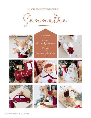 copy ofLivre ma décoration de noël en feutrine
