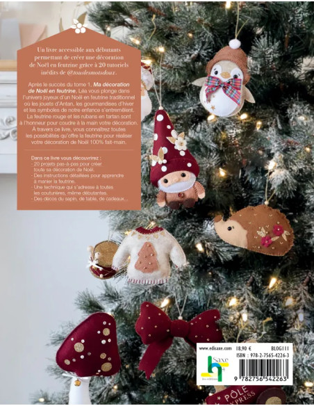 copy ofLivre ma décoration de noël en feutrine