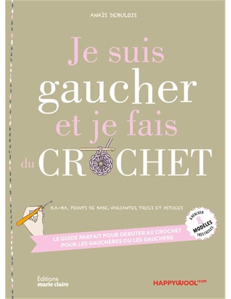 Livre je suis gaucher et je fais du crochet