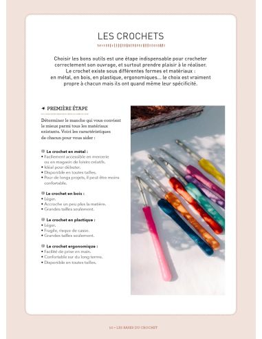 Livre je suis gaucher et je fais du crochet