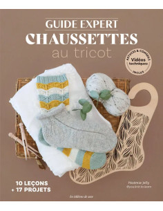 Livre guide expert chaussettes au tricot