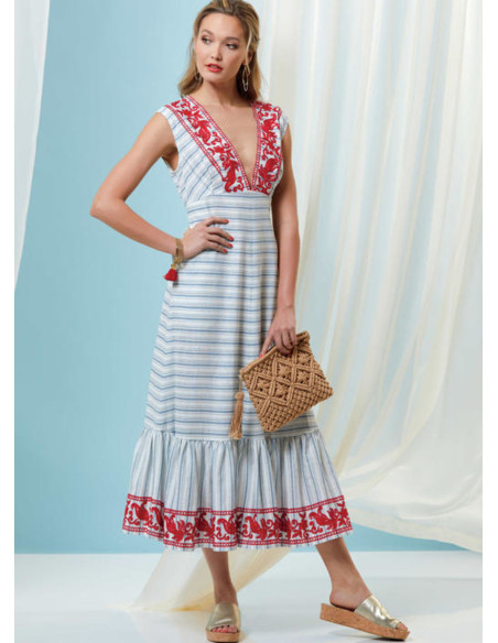Patron de robe - Vogue 9311