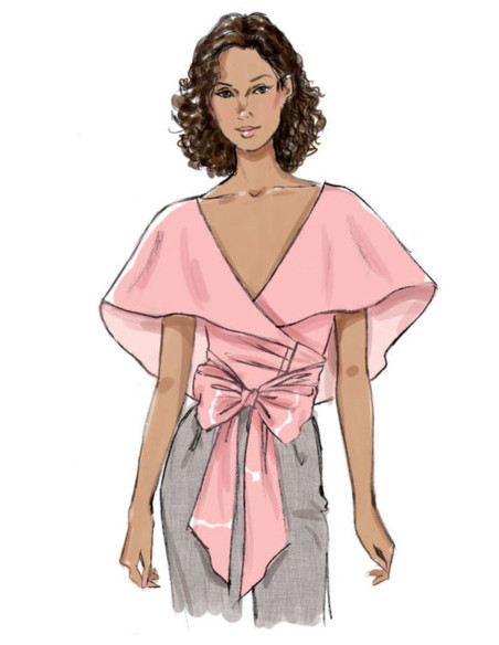 Patron de hauts - Vogue 9315
