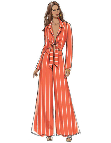 Patron de hauts, short et pantalon - Vogue 9319