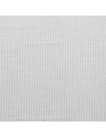 Tissu Vichy petits carreaux - Gris