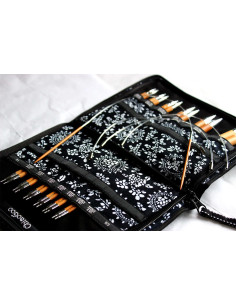 Pochette d´aiguilles à tricoter circulaires en bambou ChiaoGoo 2