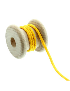 Cordelière ronde anorak - Jaune bouton d´or