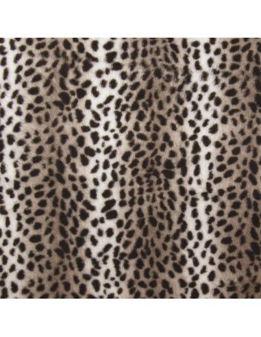 Tissu fausse fourrure animal - Guépard