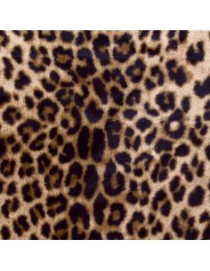 Tissu fausse fourrure animal - Léopard 2