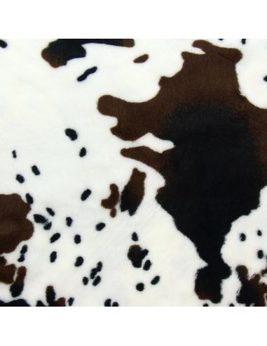 Tissu fausse fourrure animal - Vache