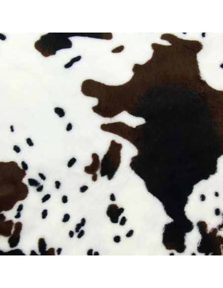 Tissu fausse fourrure animal - Vache