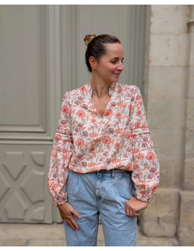 Patron de blouse Myrtille - Anna Rose patterns
