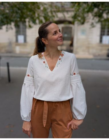 Patron de blouse Myrtille - Anna Rose patterns