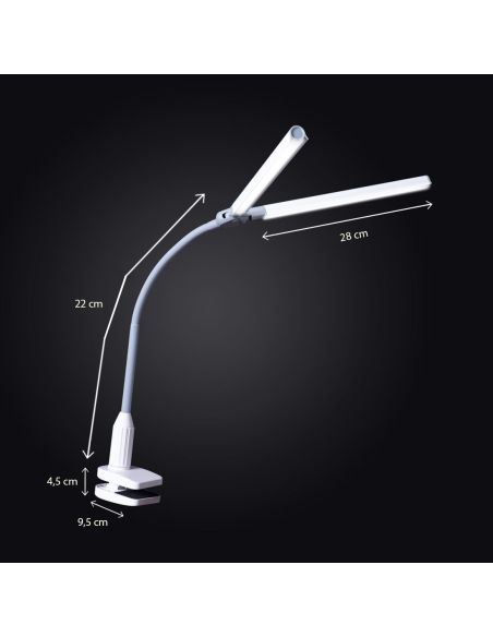 Lampe sur pince DuoPro Daylight