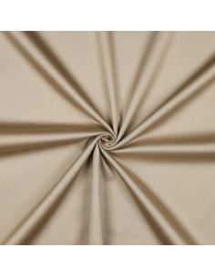 Tissu satin de coton - Beige