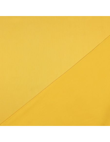 Tissu satin de coton - Jaune