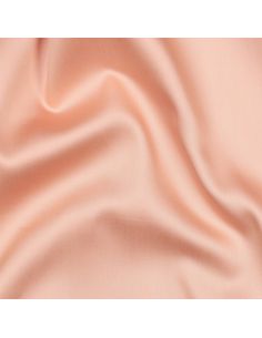 Tissu satin de coton - Saumon 2