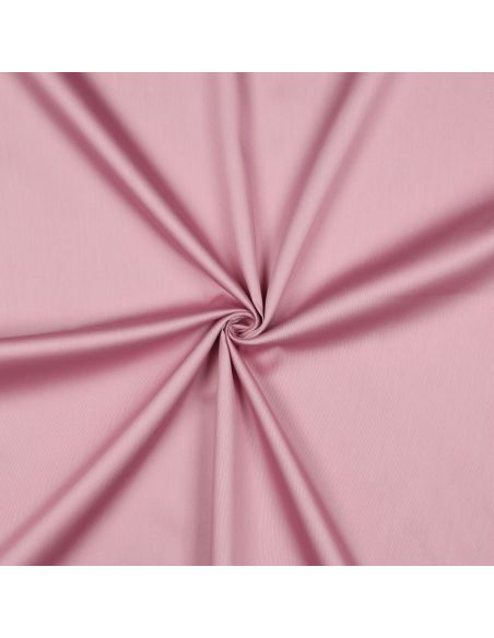 Tissu satin de coton - Rose