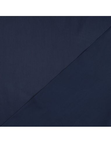 Tissu satin de coton - Bleu marine