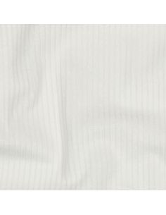 Tissu velours côtelé coton - Écru 2