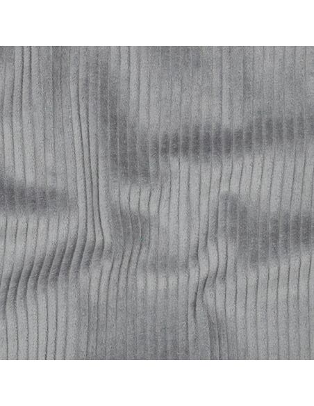 Tissu velours côtelé coton - Gris