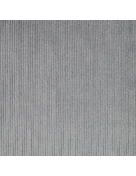 Tissu velours côtelé coton - Gris