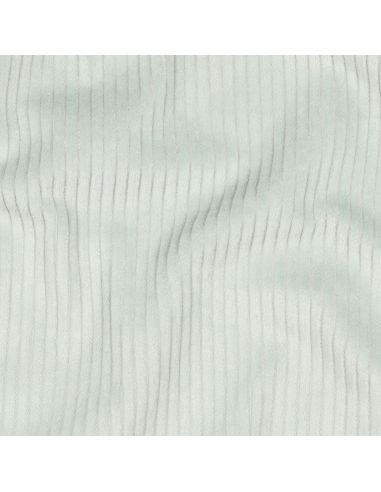 Tissu velours côtelé coton - Menthe glacial