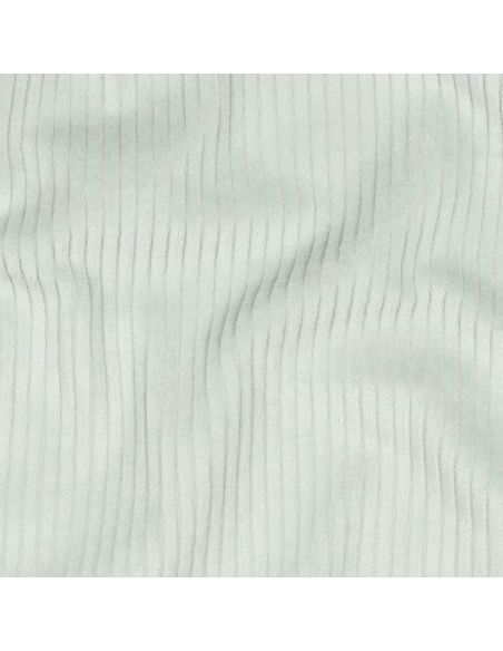 Tissu velours côtelé coton - Menthe glacial