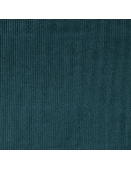 Tissu velours côtelé coton - Vert émeraude
