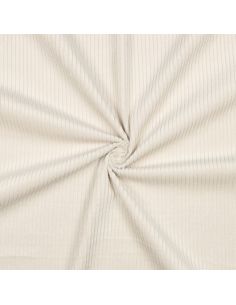 Tissu velours côtelé coton - Sable
