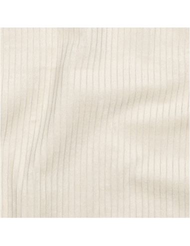 Tissu velours côtelé coton - Sable