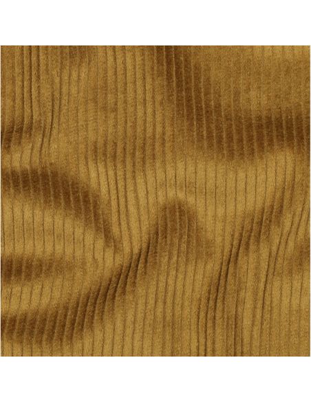 Tissu velours côtelé coton - Ocre
