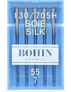 Aiguilles machine spécial soie Bohin