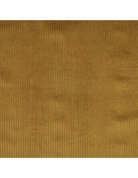 Tissu velours côtelé coton - Ocre